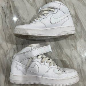 Nike Air Force 1 Mid '07 Men's size 7.5 White